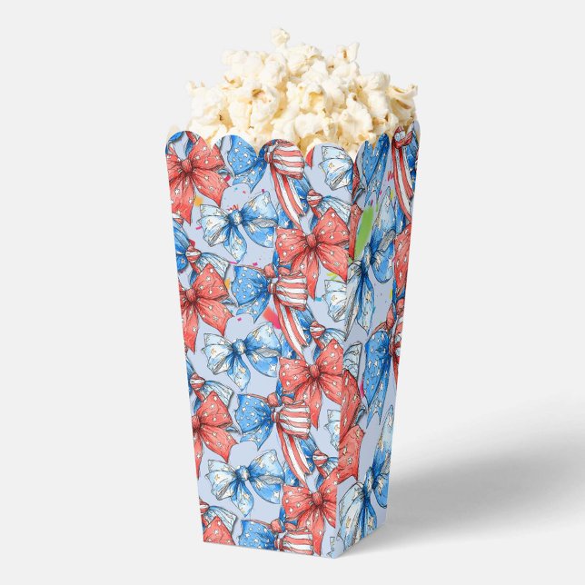 Patriotic Bows Favor Box (Creator Uploaded)