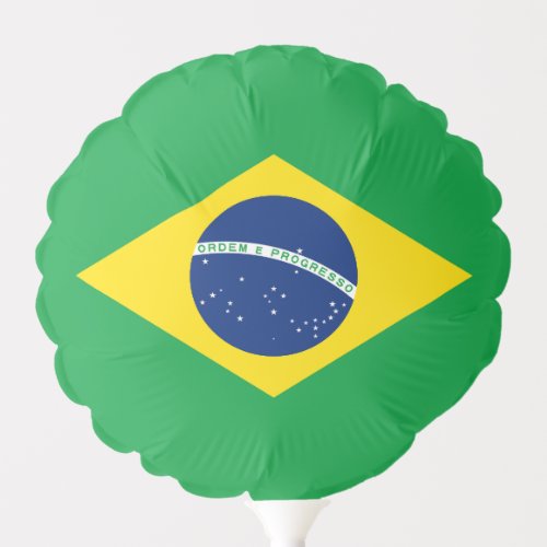 Patriotic Brazil Flag Balloon