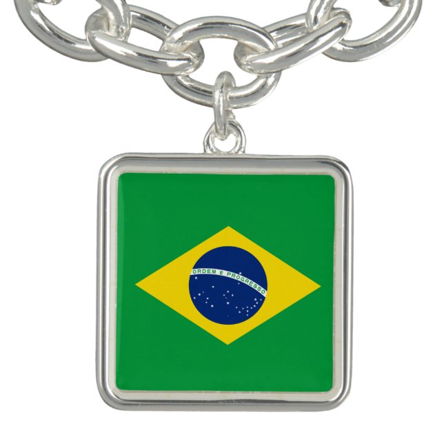 Patriotic Brazil Flag Bracelet (Design)
