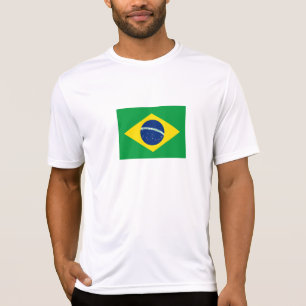 Patriotic Brazil Flag T-Shirt