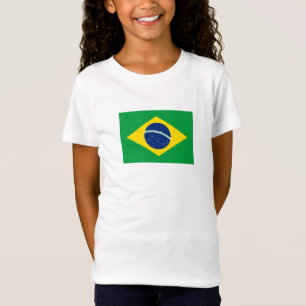 Patriotic Brazil Flag T-Shirt