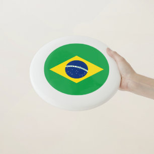 Patriotic Brazil Flag Wham-O Frisbee