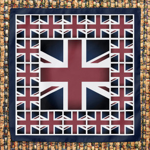 Patriotic British Flag Bandana, Union Jack fashion Bandana