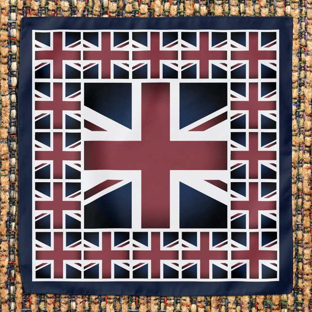 Patriotic British Flag Bandana, Union Jack fashion Bandana (Creator Uploaded)