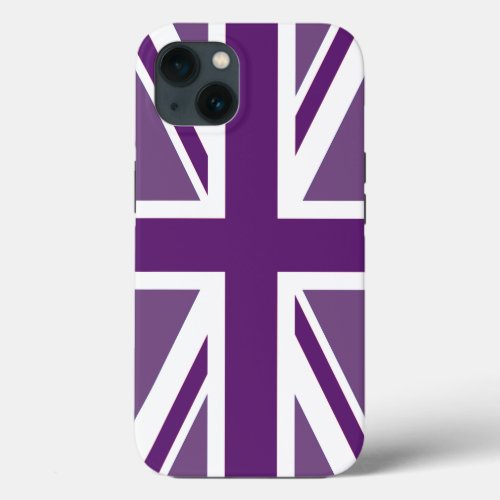 Patriotic British Union Jack Flag iPhone 13 Case