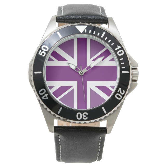 Patriotic British Union Jack Flag   Watch (Front)