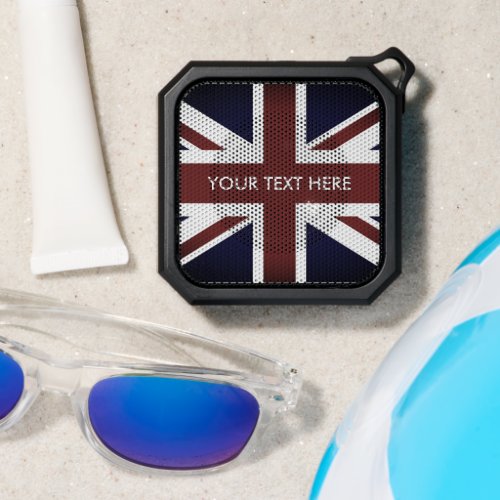 Patriotic British Union Jack flag waterproof Bluetooth Speaker