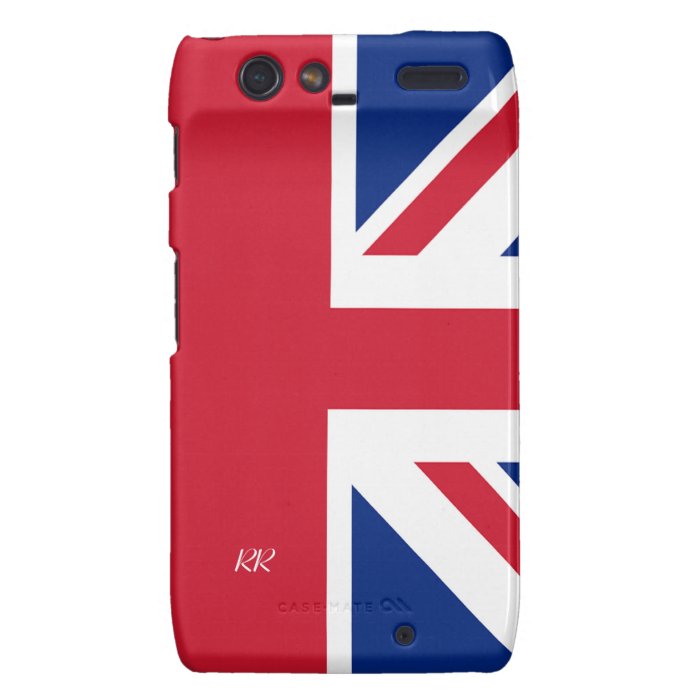 Patriotic British Union Jack Motorola Droid RAZR Motorola Droid RAZR Covers