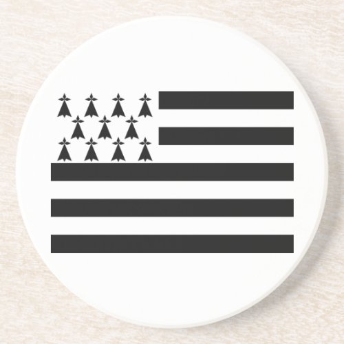 Patriotic Brittany Flag Coaster