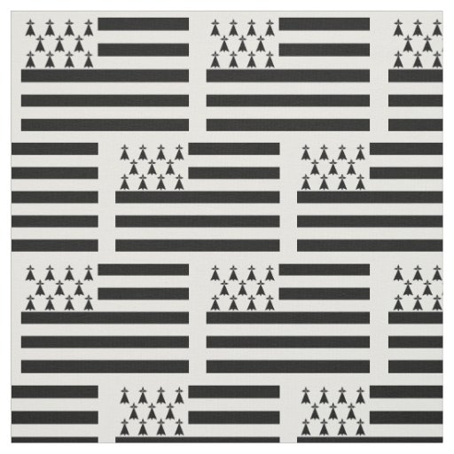 Patriotic Brittany Flag Fabric