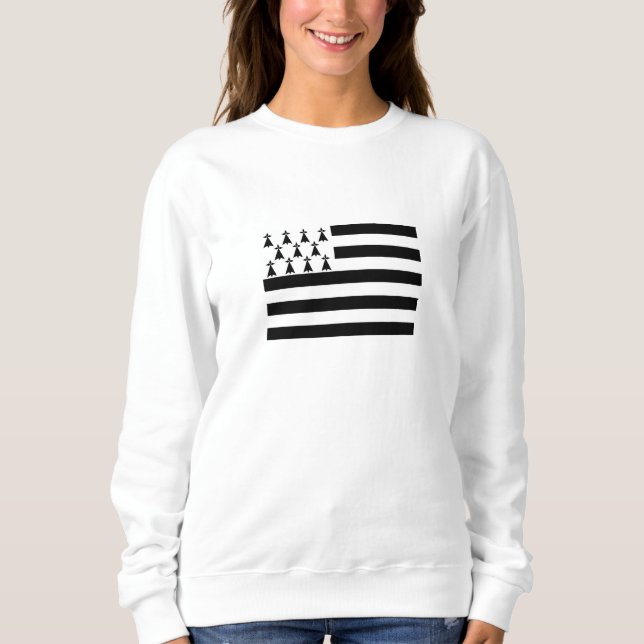 Patriotic Brittany Flag Sweatshirt (Front)