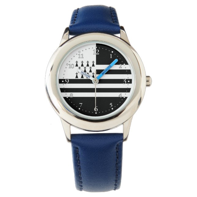 Patriotic Brittany Flag Watch (Front)