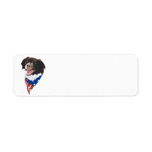 Patriotic Brittany Label