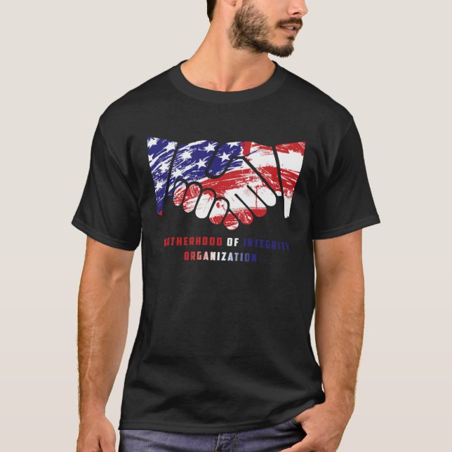 Patriotic Brotherhood of Integrity Organization T- T-Shirt (Front)