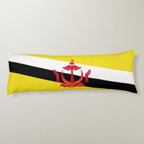 Patriotic Brunei Flag Body Pillow