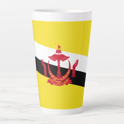 Patriotic Brunei Flag Latte Mug