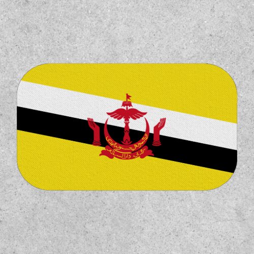 Patriotic Brunei Flag Patch