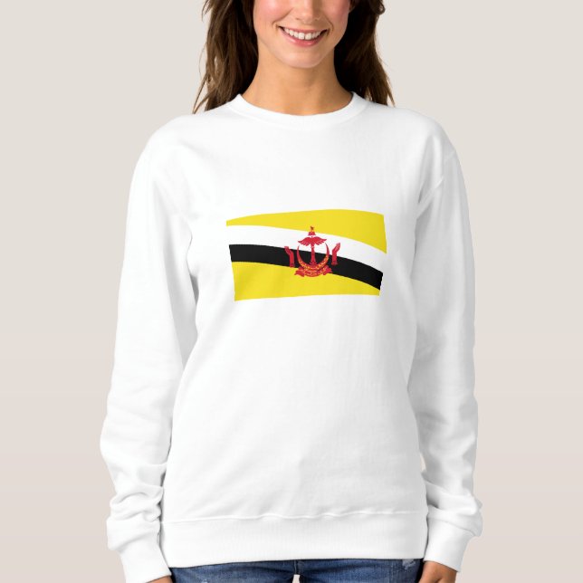 Patriotic Brunei Flag Sweatshirt (Front)