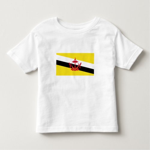 Patriotic Brunei Flag Toddler T_shirt