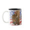 Patriotic Buffalo and American Flag
