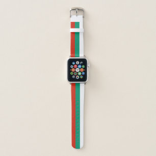 Patriotic Bulgarian Flag Apple Watch Band