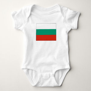 Patriotic Bulgarian Flag Baby Bodysuit