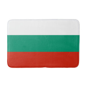 Patriotic Bulgarian Flag Bath Mat