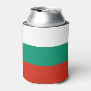 Patriotic Bulgarian Flag Can Cooler