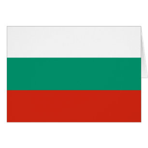 Patriotic Bulgarian Flag Cards