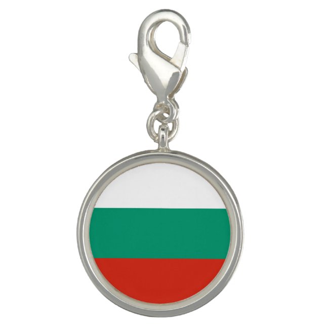 Patriotic Bulgarian Flag Charm (Front)