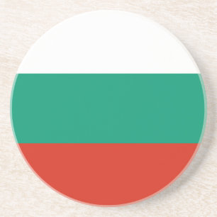 Patriotic Bulgarian Flag Coaster
