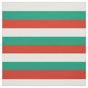 Patriotic Bulgarian Flag Fabric