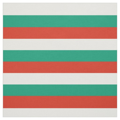 Patriotic Bulgarian Flag Fabric