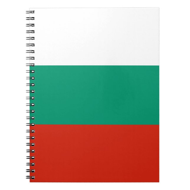 Patriotic Bulgarian Flag Journal (Front)