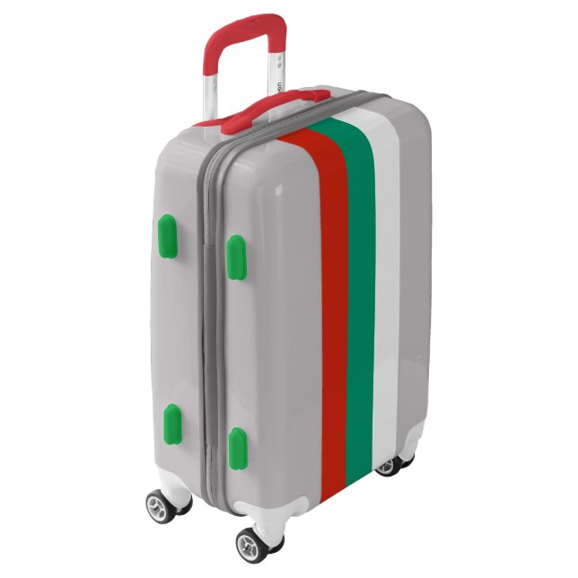 Patriotic Bulgarian Flag Luggage (Rotated Left)