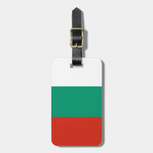 Patriotic Bulgarian Flag Luggage Tag