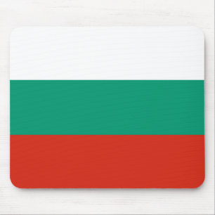 Patriotic Bulgarian Flag Mouse Pad