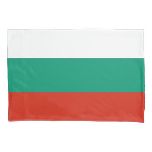 Patriotic Bulgarian Flag Pillow Case