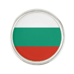 Patriotic Bulgarian Flag Pin