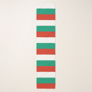 Patriotic Bulgarian Flag Scarf