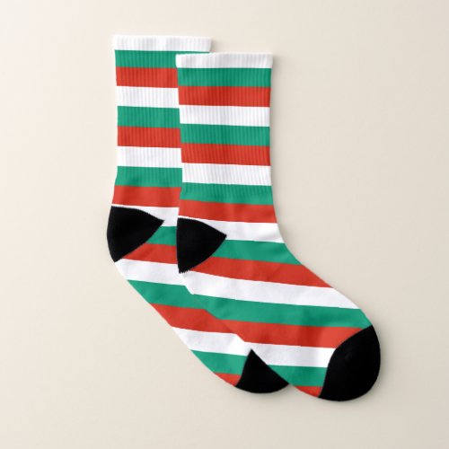 Patriotic Bulgarian Flag Socks