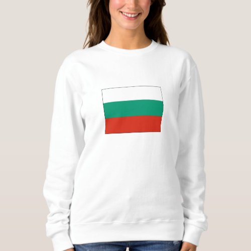 Patriotic Bulgarian Flag Sweatshirt