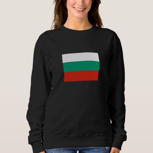 Patriotic Bulgarian Flag Sweatshirt