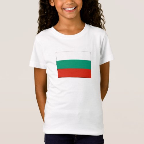 Patriotic Bulgarian Flag T_Shirt