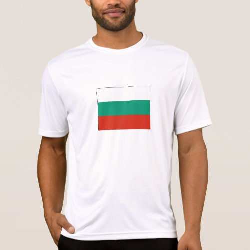 Patriotic Bulgarian Flag T_Shirt