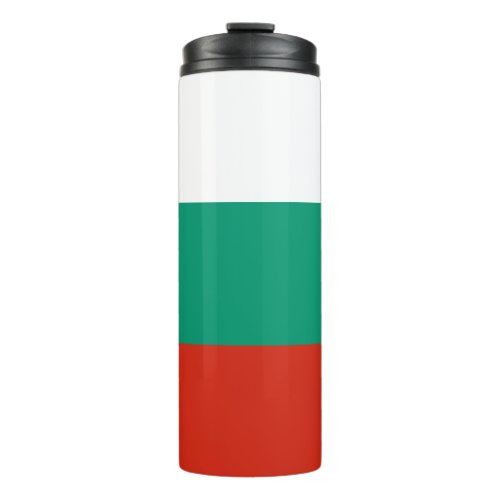 Patriotic Bulgarian Flag Thermal Tumbler