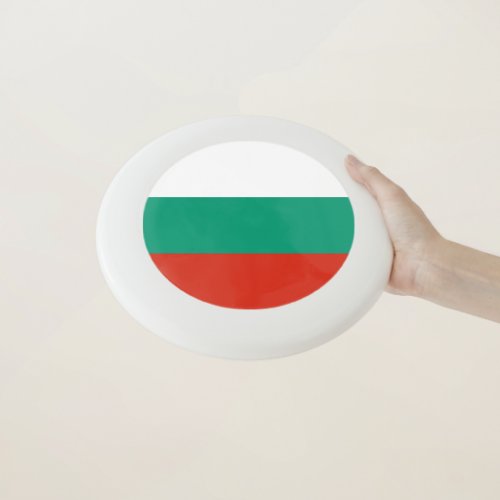 Patriotic Bulgarian Flag Wham_O Frisbee