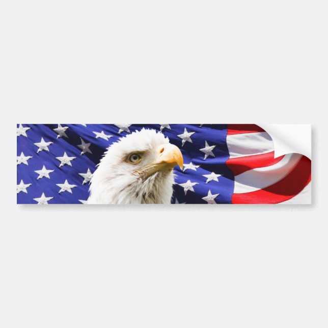 Patriotic Bumper Sticker (Front)