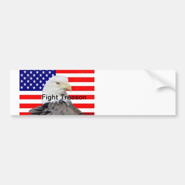 Patriotic Bumper sticker (Front)