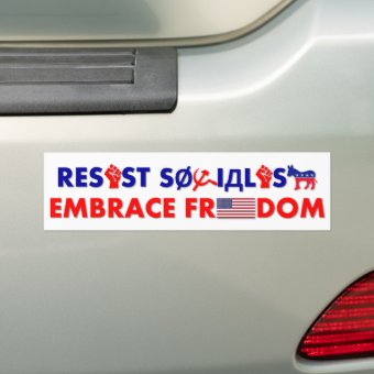 Patriotic Bumper Sticker To Promote Freedom | Zazzle